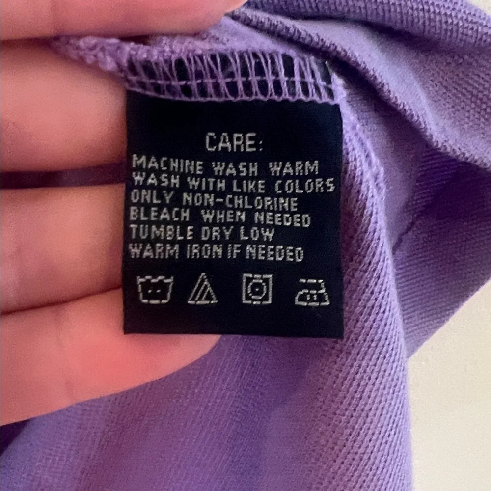 Kids Purple Ralph Lauren Skinny Polo Shirt Size XL EUC